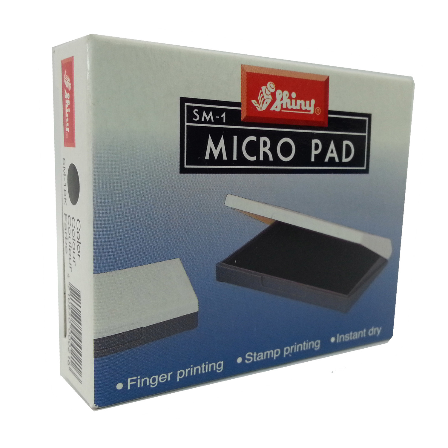 Hộp dấu lăn tay hình chữ nhật  MicroPad Shiny