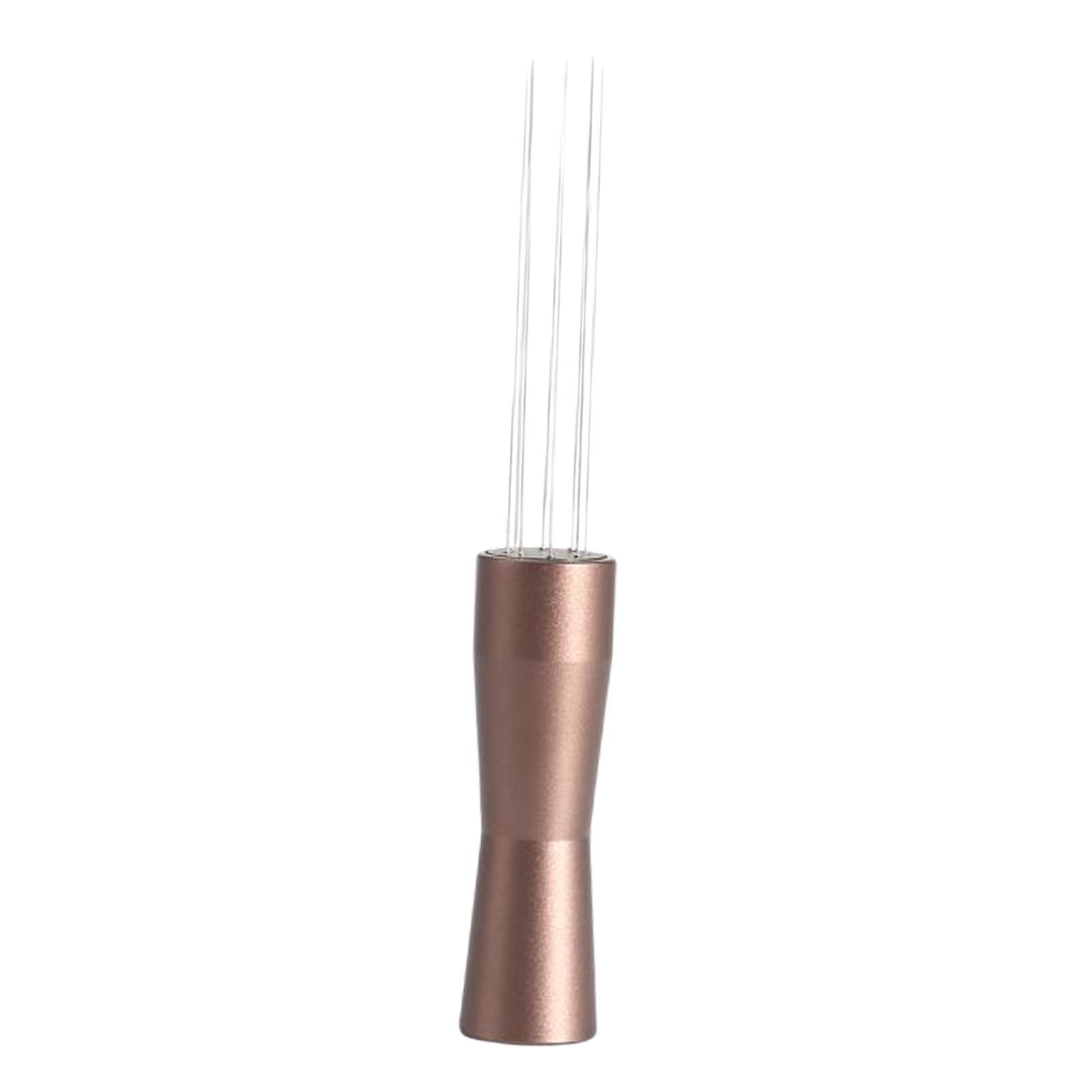 Professional Needle Style Coffee Tamper Distributor Coffee Hand Stirrer Lightweight for Home