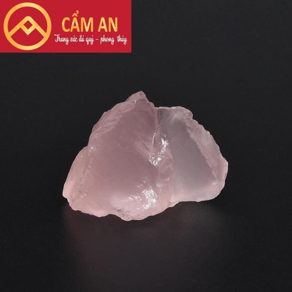 (cực rẻ) 1 viên đá TA hồng (Rose Quartz)