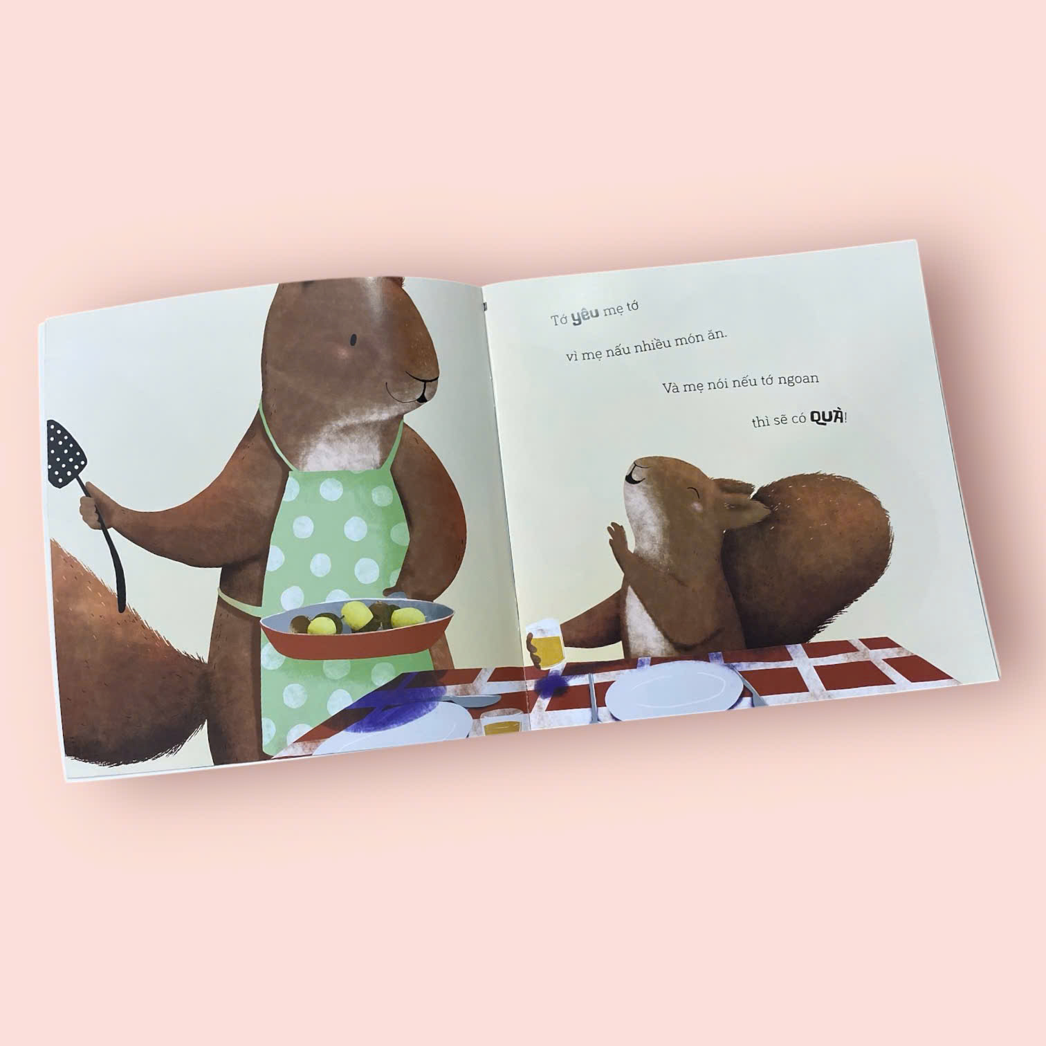 Sách cho bé - Tớ Yêu Mẹ Tớ - Sách tranh - Dành cho trẻ 2-6 tuổi