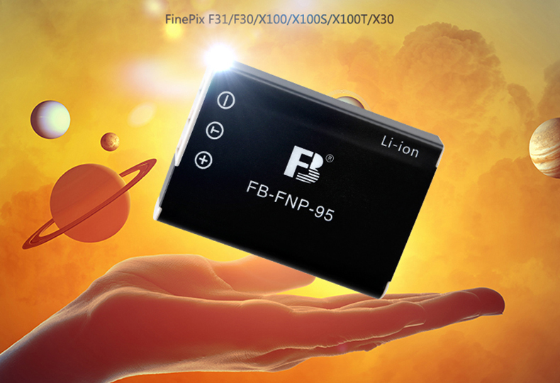 Pin FB Fujifilm NP-95 cho máy ảnh Fujifilm XF10 X100 X100s X100T X30 X70 X-S1 F30 NP95