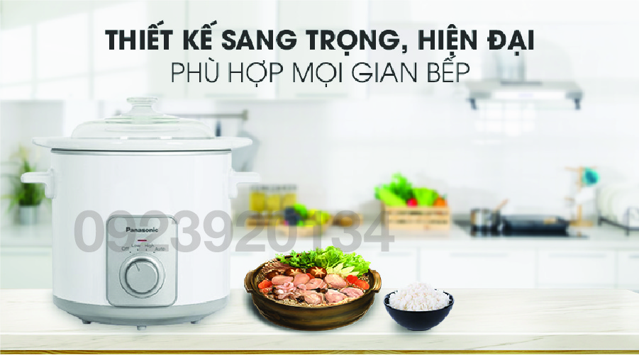 Nồi nấu chậm 3 lít NF-N30ASRA - Hàng chính hãng