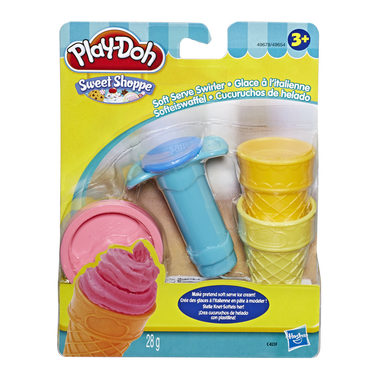 Bộ đồ chơi đất nặn dụng cụ làm kem mini Play Doh