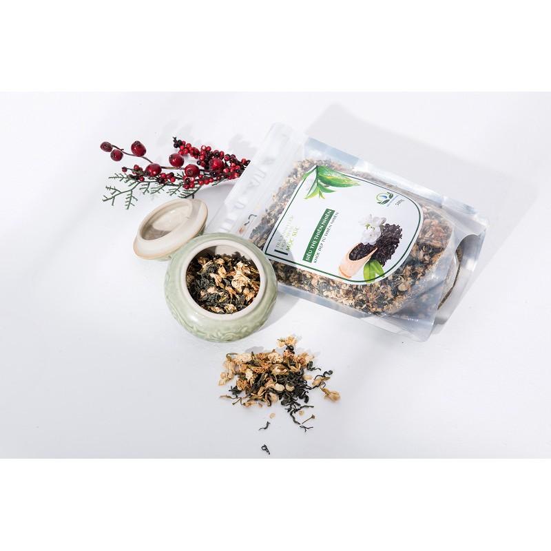 Chè Xanh Ướp Hoa Nhài Mộc Sắc 100g