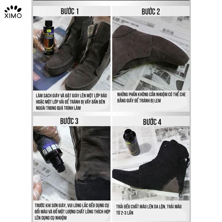 Chai xịt phục hồi màu sắc đồ da lộn, chăm sóc và bảo dưỡng đồ da Eidechse