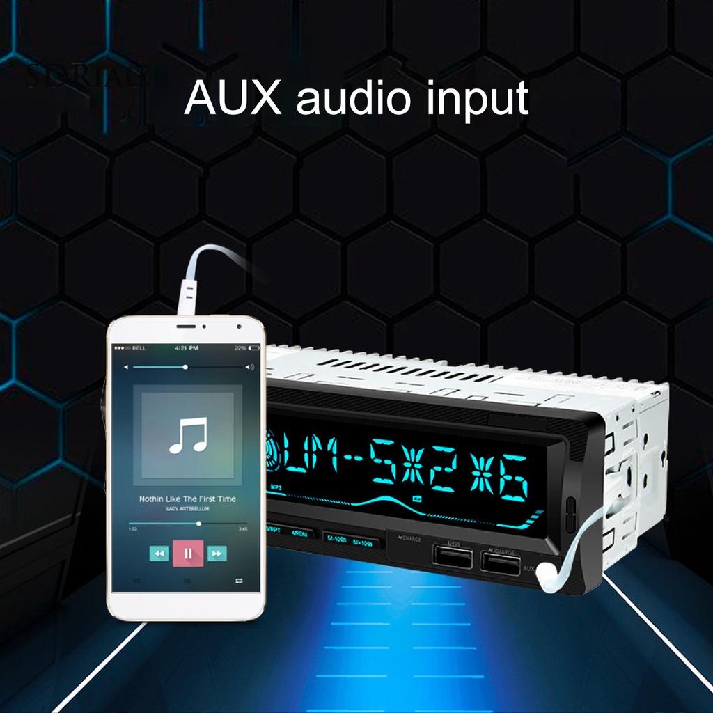 *QCDZ* 3182 12V Car MP3 Player Bluetooth Dual USB Quick Charging Card Radio Player for Vehicles