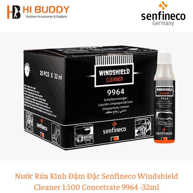 Nước Rửa Kính Đậm Đặc Cao Cấp - Senfineco Windshield Cleaner 1:100 Concetrate 9964