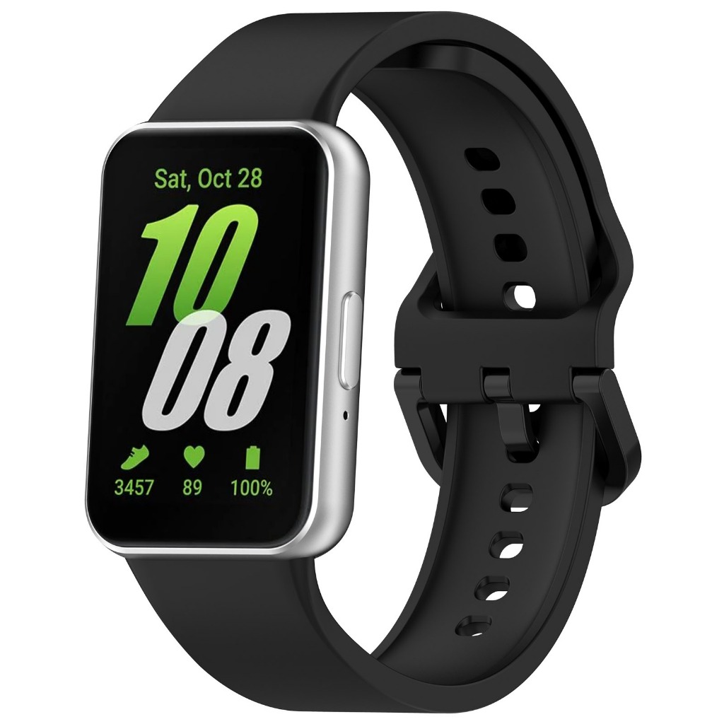 Dây đeo thay thế cho vòng đeo tay thông minh Samsung Galaxy Fit 3, TPU dẻo cao cấp, nhiều màu_ Hàng Chính Hãng