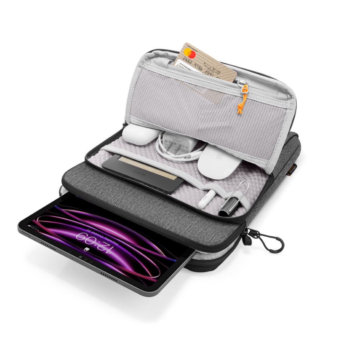 Túi Tomtoc Tablet Shouder Bag 360 Protection cho iPad Pro 12.9 2022-2018 - H13B -Hàng chính hãng