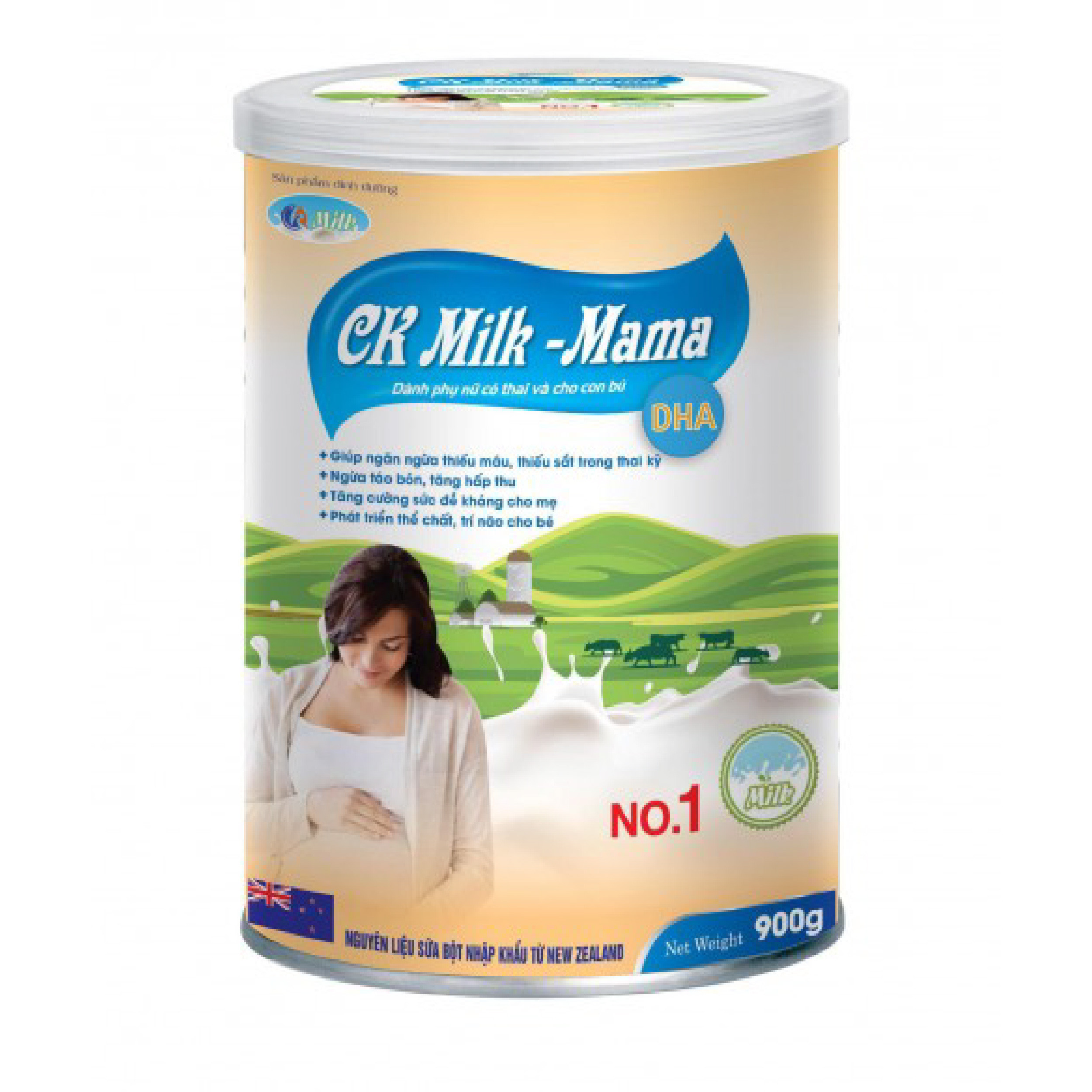 Sữa Bột CK MILK Cho Dành Cho Bà Bầu Hộp 900g