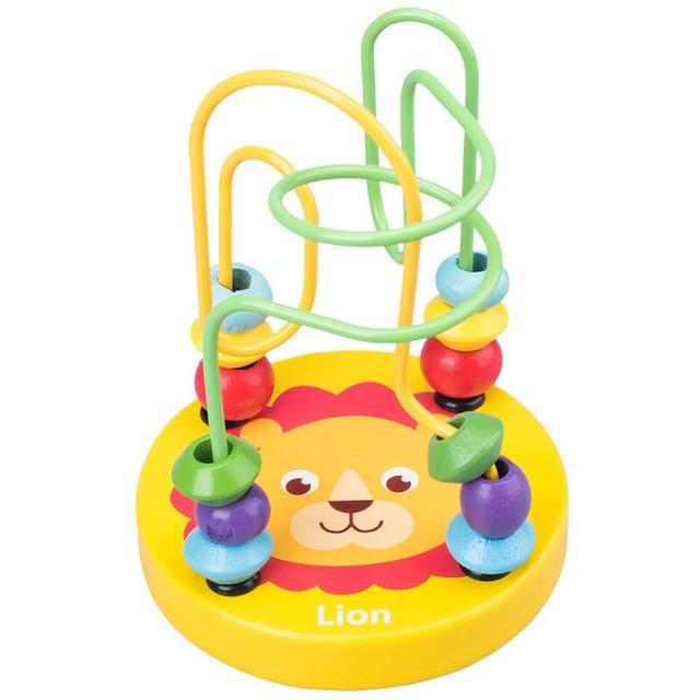 Đồ chơi gỗ mê cung luồn hạt