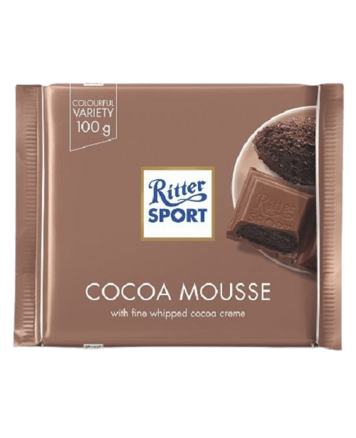 Socola sữa nhân cacao Ritter Sport thanh 100g RSB10