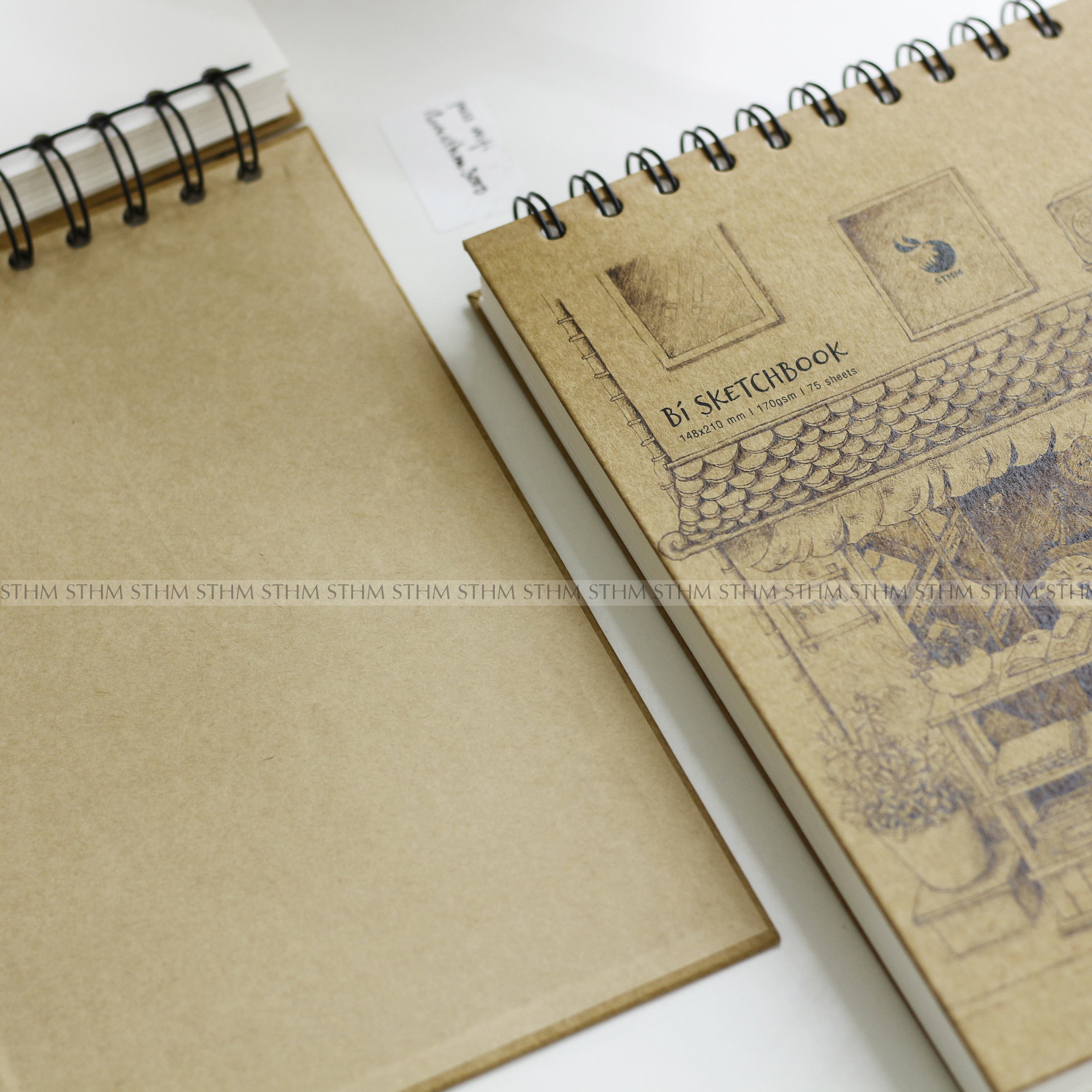 Sổ tay chuyên vẽ chì - Bí sketchbook - A5