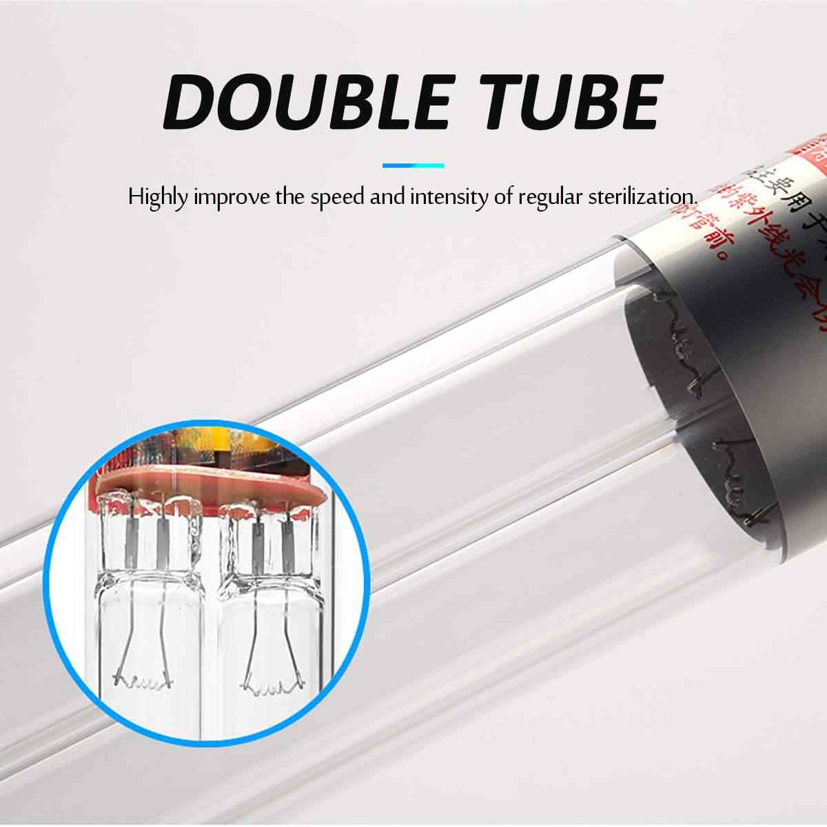 Đèn UV 30W Bóng Kép cao cấp, diệt tảo, diệt khuẩn cho bể cá, hồ cá, hồ thủy sinh siêu sạch