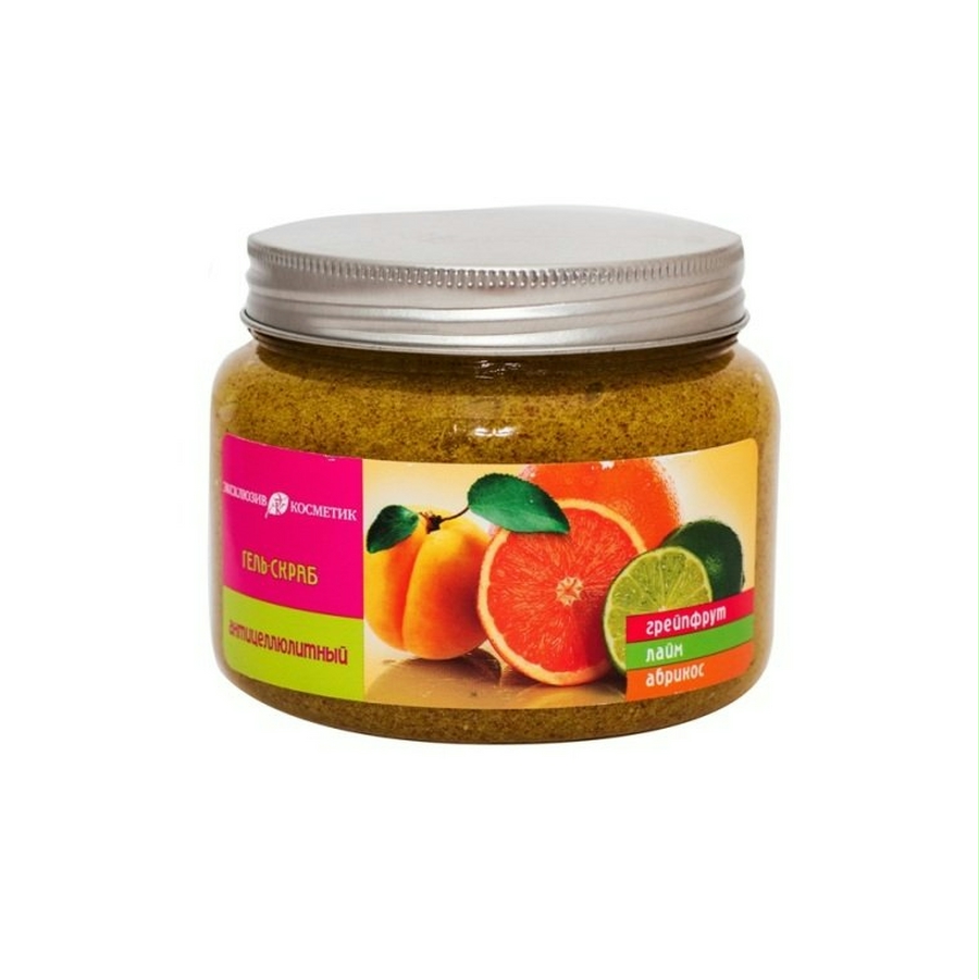 Gel trái cây tẩy tế bào chết cơ thể Exclusive Cosmetic gel scrub grapefruit lime apricot 380 gr