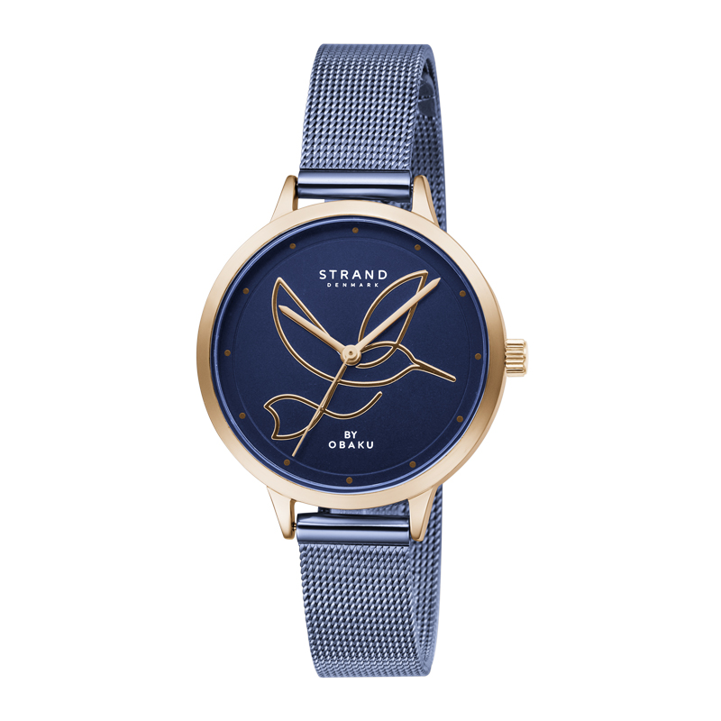 Đồng hồ đeo tay nữ hiệu OBAKU STRAND S720LXVLML