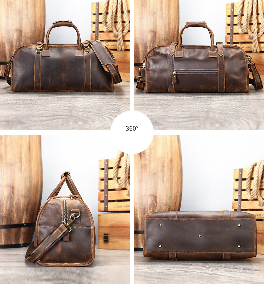 Túi xách du lịch DA BÒ THẬT phong cách mới - BEE GEE T1105