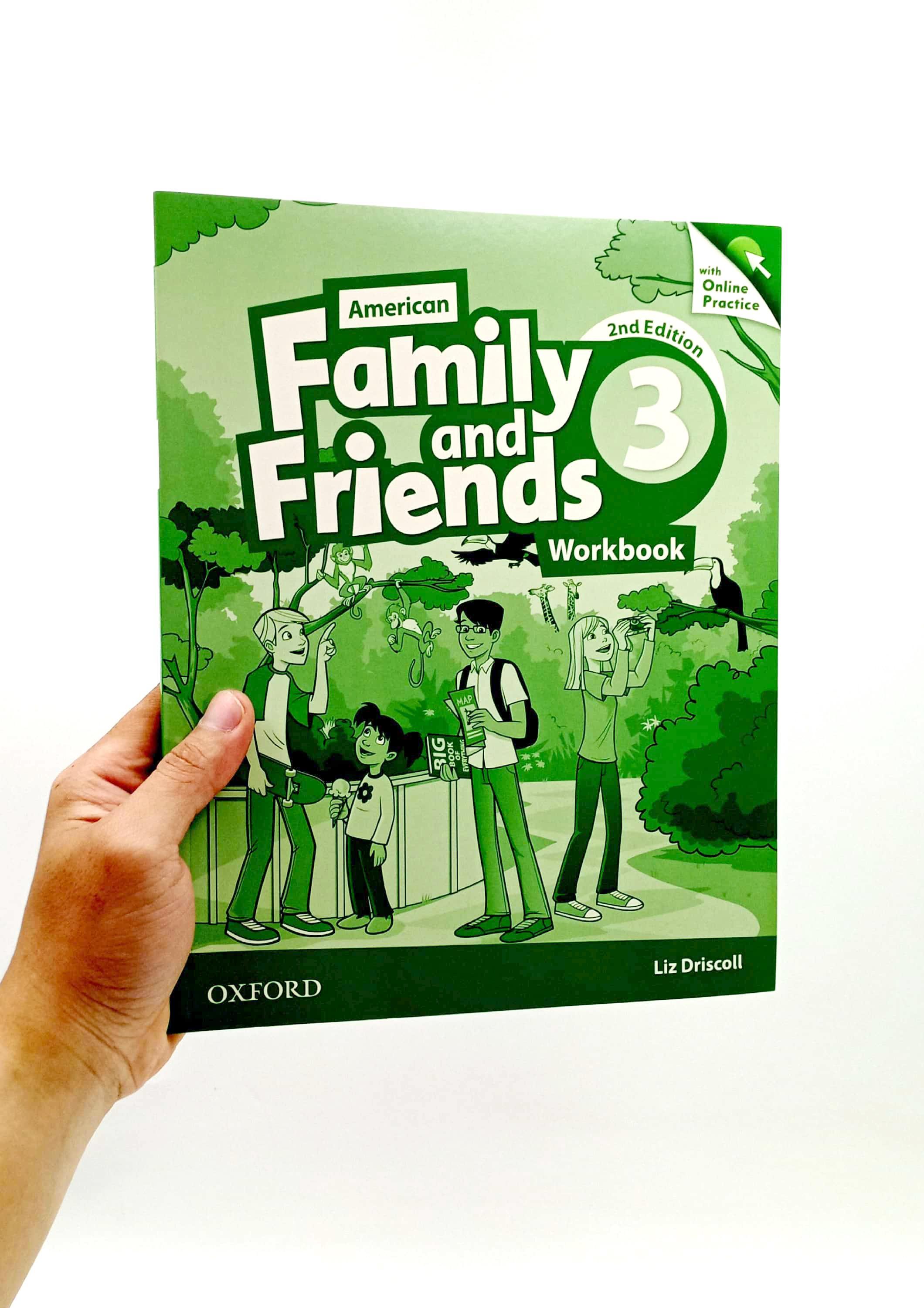 American Family And Friends Level 3: Workbook With Online Practice - 2nd Edition