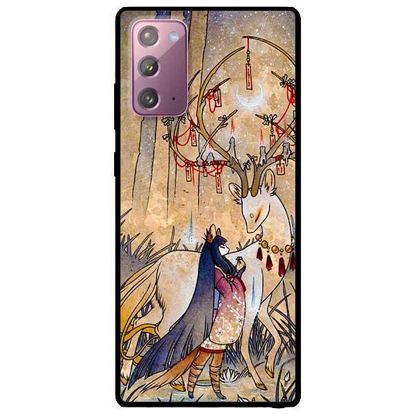 Ốp lưng dành cho Samsung Galaxy Note 20 / Note 20 Ultra - Cô Gái Và Hươu