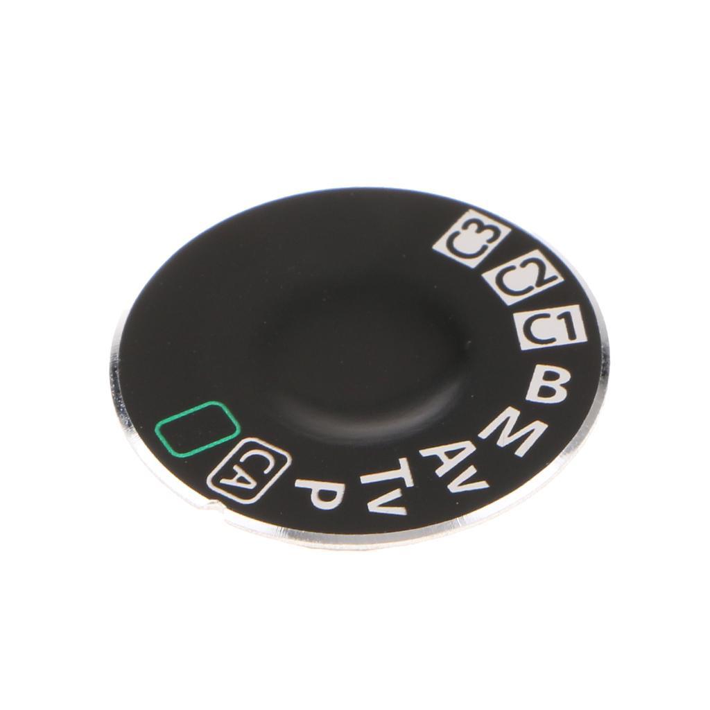 2x Top Cover Dial Mode Plate Interface Cap Repair Part for 80D/5D2