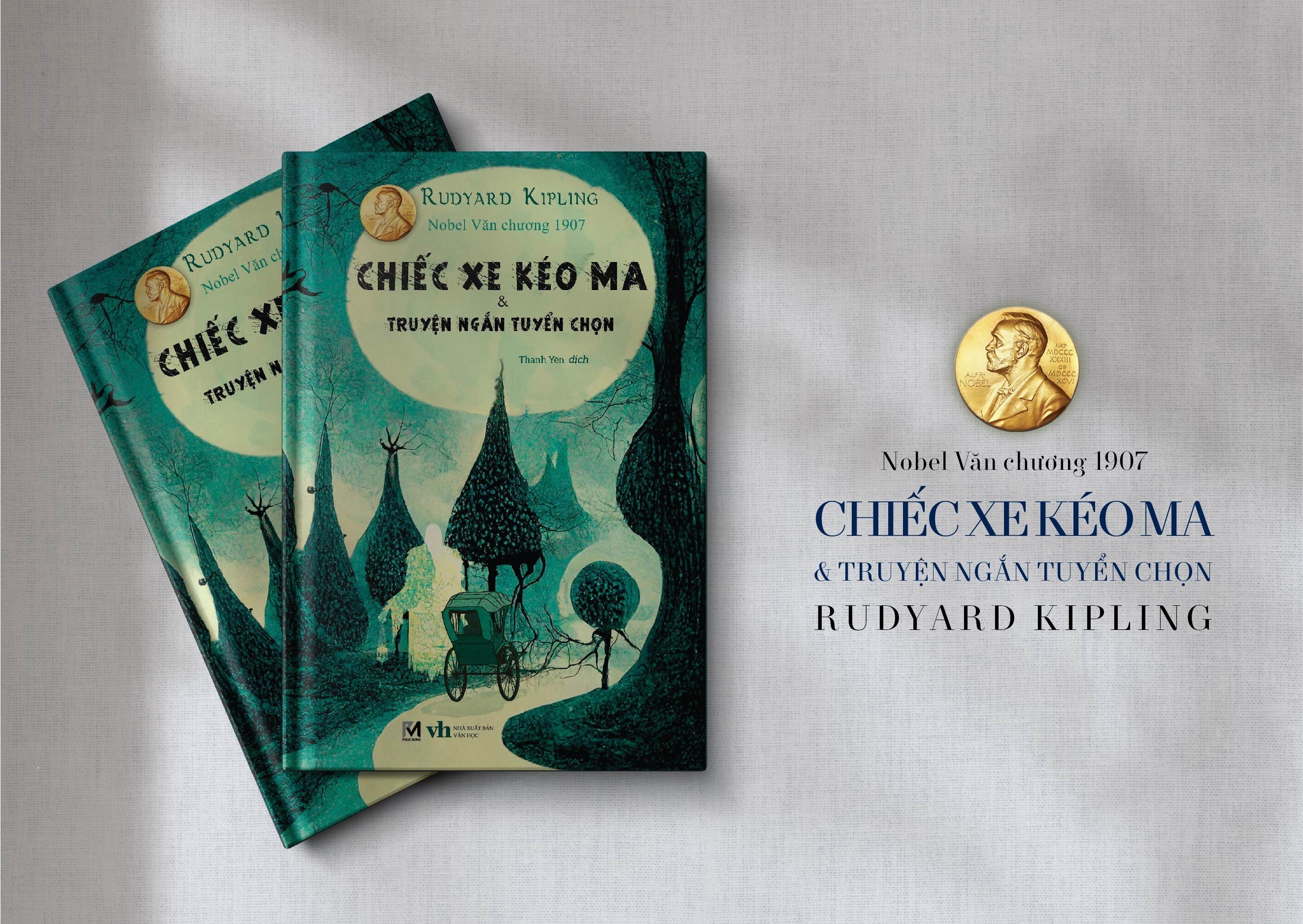 Sách Kinh Dị, Truyện Kinh Dị - Chiếc Xe Kéo Ma (Tuyển Chọn Truyện Ngắn Kinh Dị Của Rudyard Kipling) - Phúc Minh Books