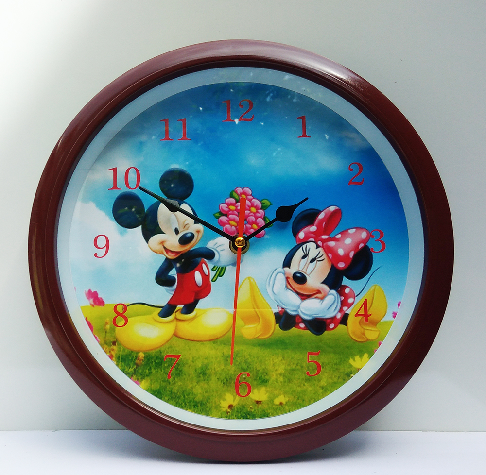 Đồng hồ treo tường micky 3 ngộ nghĩnh cho trẻ em