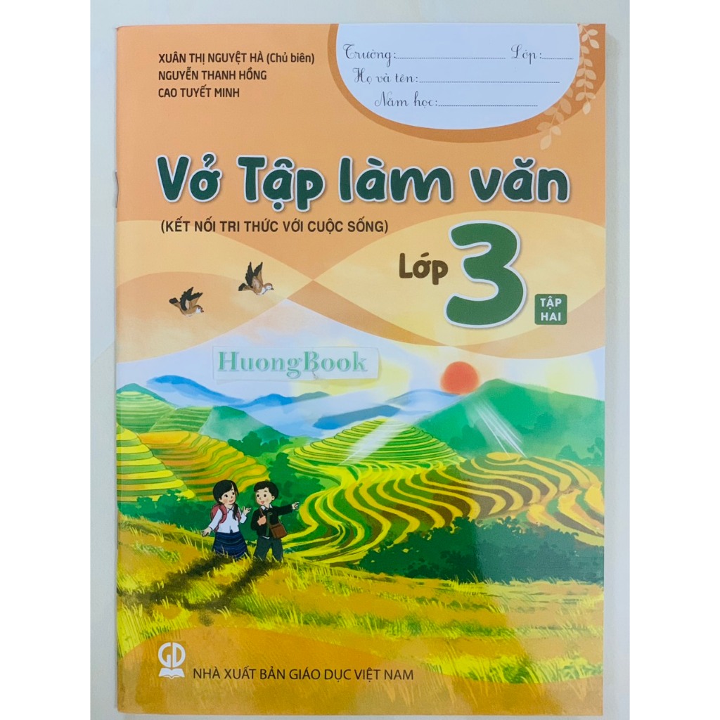 Sách - Combo Vở tập làm văn lớp 3 tập 1+2