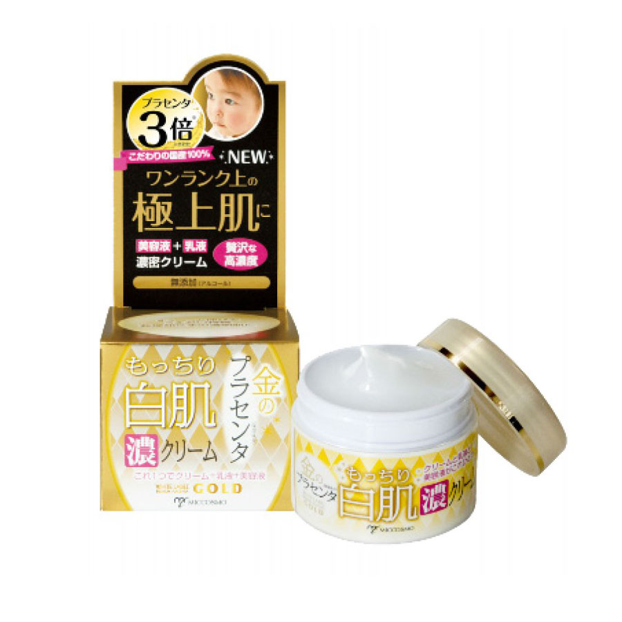 Kem Dưỡng Trắng, Chống Lão Hóa Từ Nhau Thai Và Collagen Từ Nhật Bản White Label Premium Placenta Rich Gold Cream Hũ 60gr