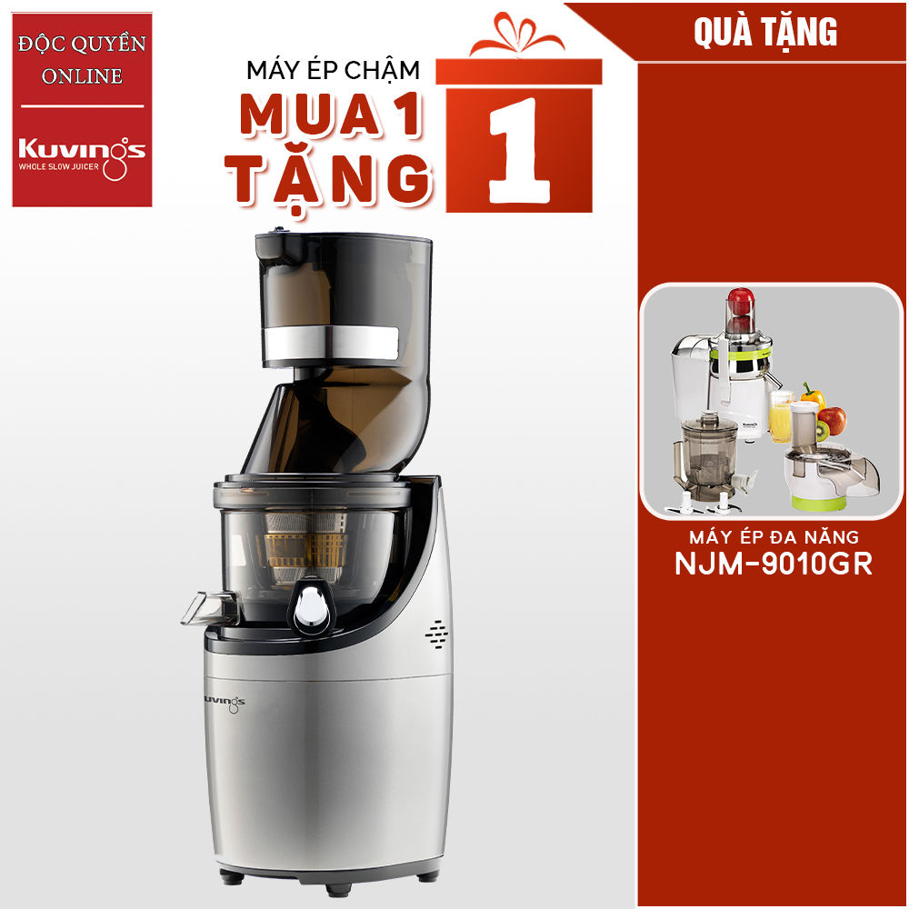 Máy ép trái cây tốc độ chậm dành cho kinh doanh Kuvings CS520CB (500ml) - TẶNG MÁY XAY ĐA NĂNG KUVINGS NJM-9010GR - Hàng chính hãng