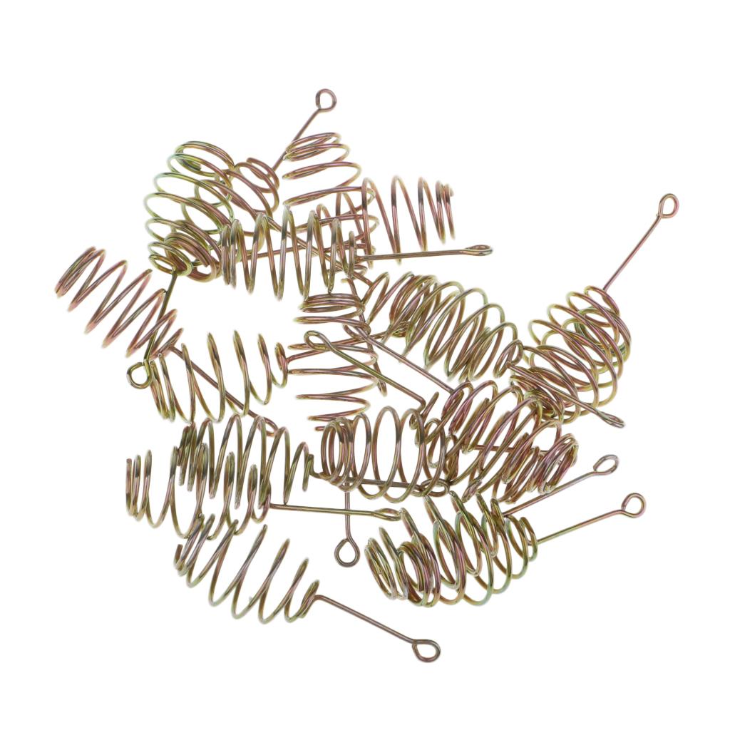 20pcs Spring/Coil Inline Fishing Feeders, Baits Cage Carp Fishing Tackle S