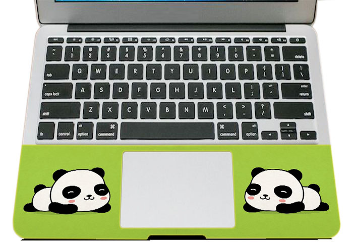 Mẫu Dán Trang Trí Mặt Ngoài + Lót Tay Laptop Hoạt Hình LTHH - 808