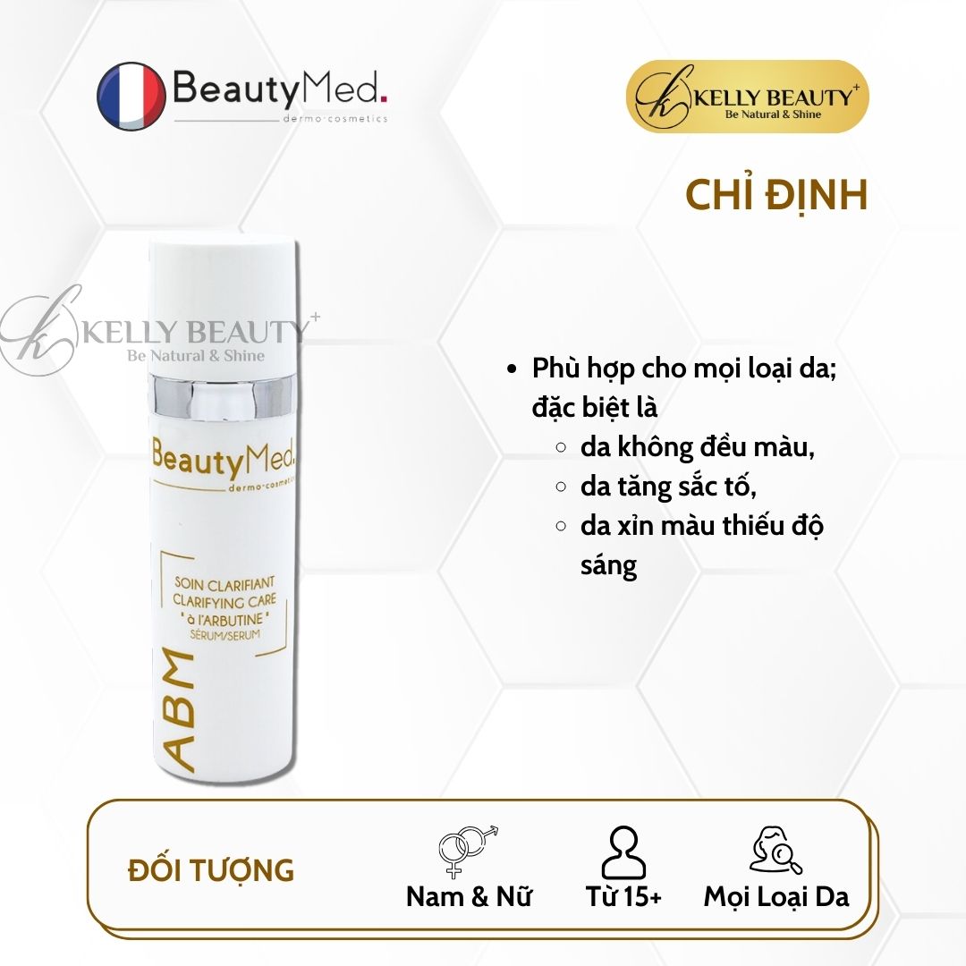 Tinh Chất Sáng Da Mờ Thâm Sạm BeautyMed ABM Clarifying Serum | Kelly Beauty