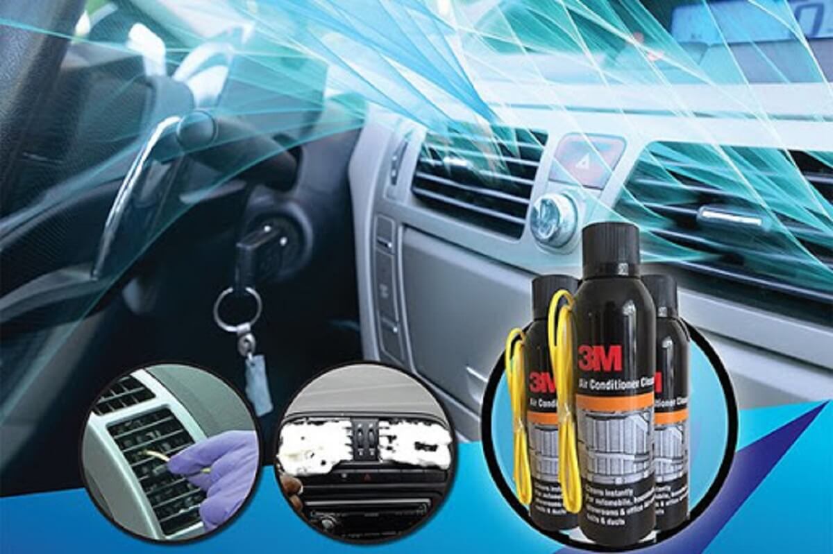 Chai xịt vệ sinh hệ thống điều hòa ô tô 3M 3M-ACC