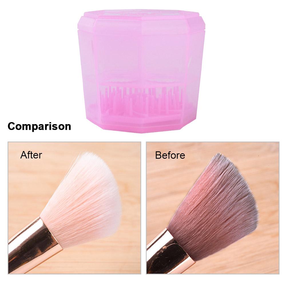 Hộp giặt làm sạch cọ trang điểm