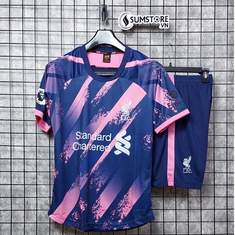 Bộ Đá Banh CLB Liverpool Xanh Đen Tím Đồ Đá Banh 2022 2023- Áo Bóng Đá Thể Thao Nam Nữ Mới Chất Lượng Cao Cấp