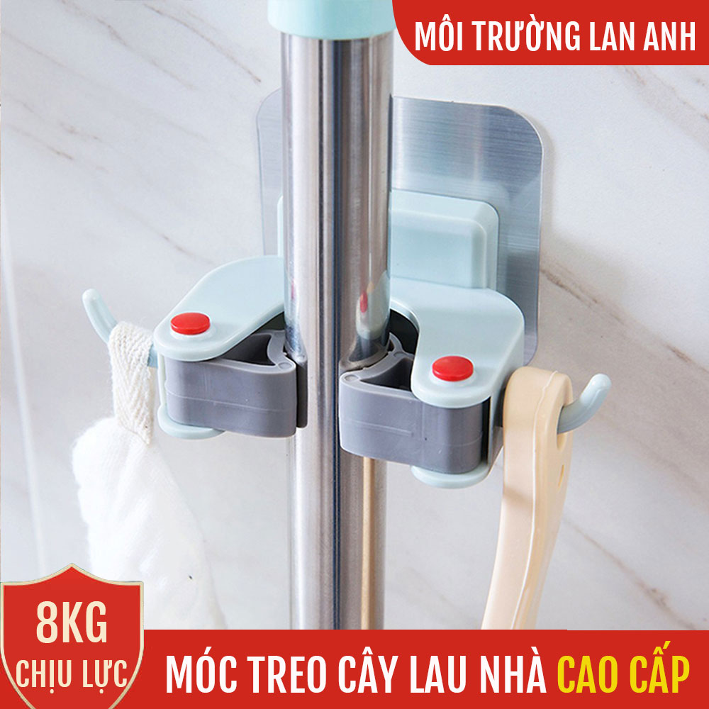 Móc treo cây lau nhà cao cấp [HÀNG LOẠI 1] độ bền cao, không thấm nước, chịu lực 8kg