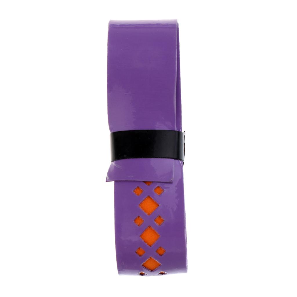 Non-slip Stretchy Fishing Tape Tennis Racket Handle Tape Overgrip Purple