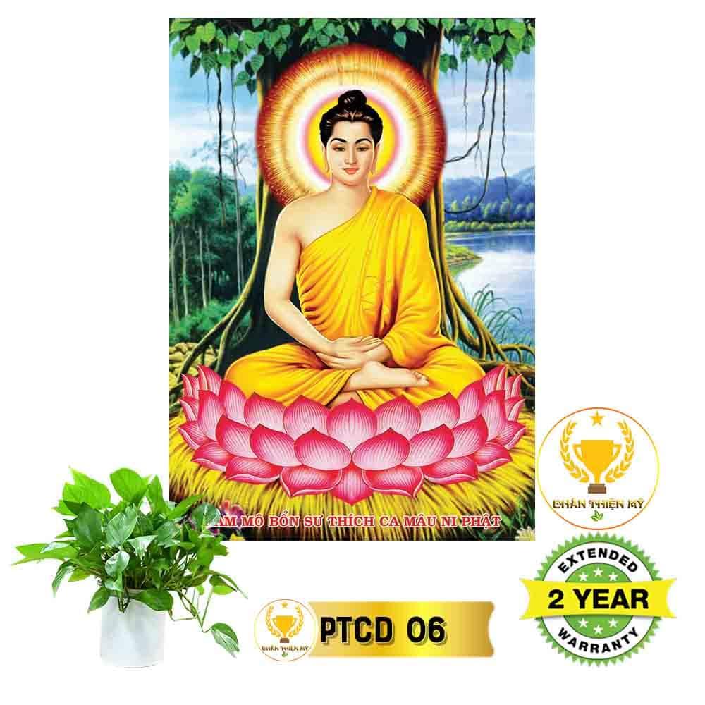 Tranh điện Phật Thích Ca_PTC1