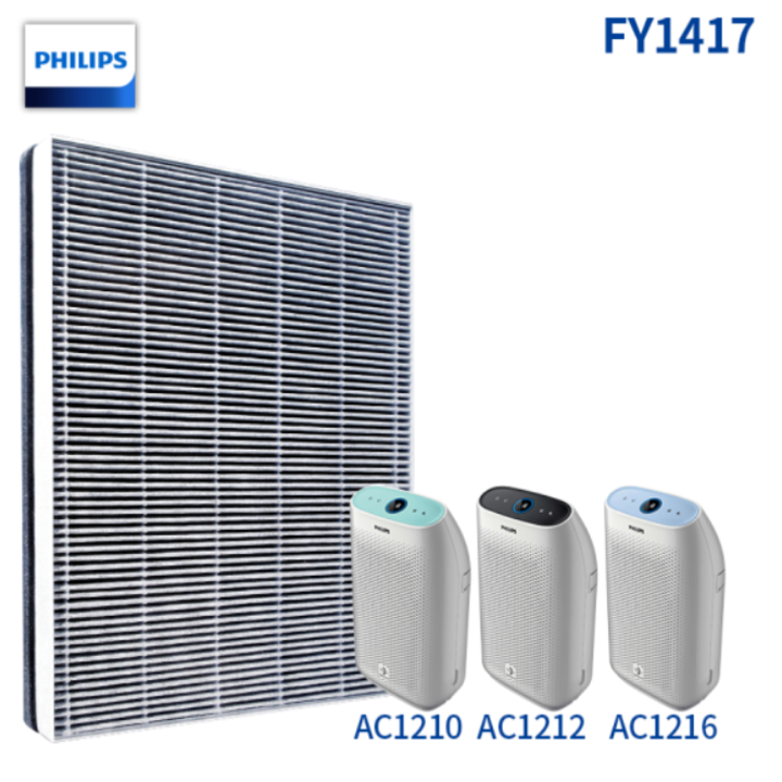 Tấm lọc, màng lọc không khí Philips cao cấp FY1417 dùng cho các mã AC1210, AC1214, AC1216 - Hàng chính hãng