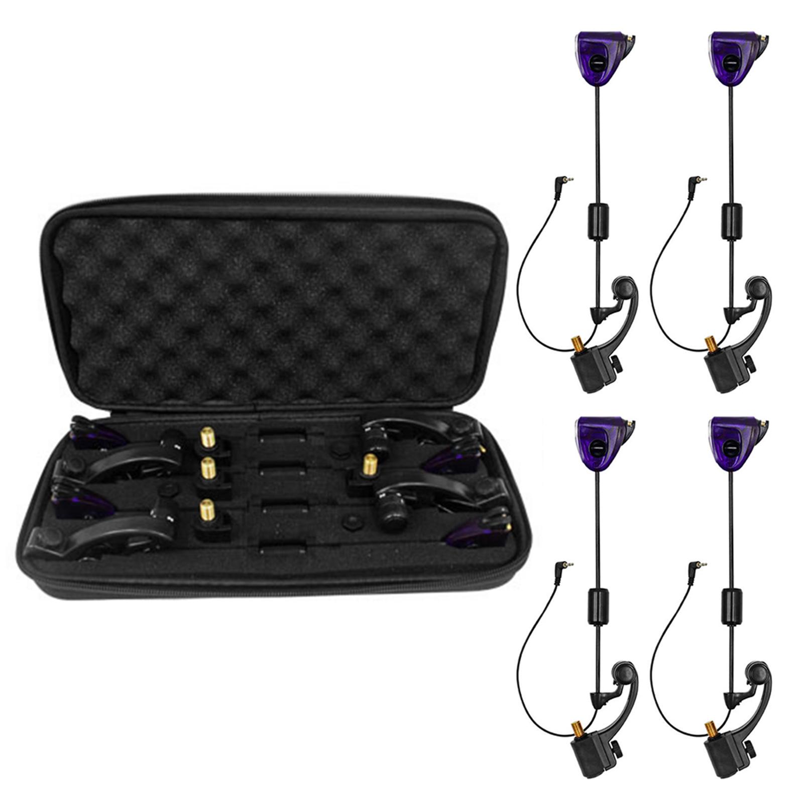Bộ Móc Câu Cá Còn Đèn Led Báo Hiệu Cá Cắn Câu