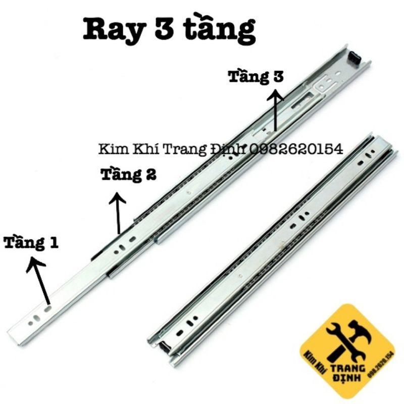 RAY TRƯỢT NGĂN KÉO , HỐC TỦ ĐỦ KÍCH THƯỚC( giá 1 cặp)