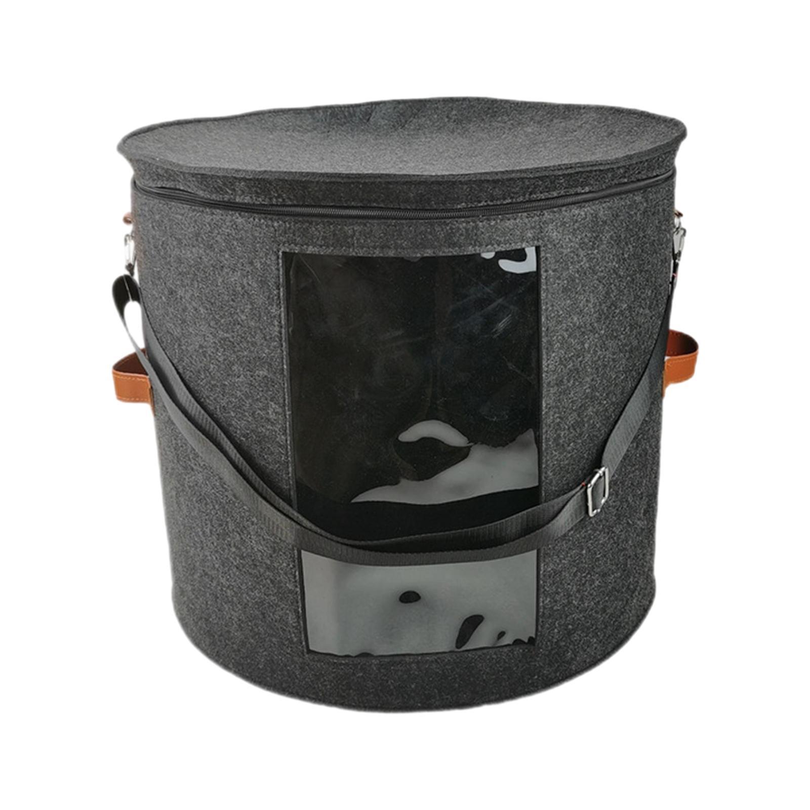 Storage Bucket Folding Hat Storage Organizer for Nursery Office Kitchen