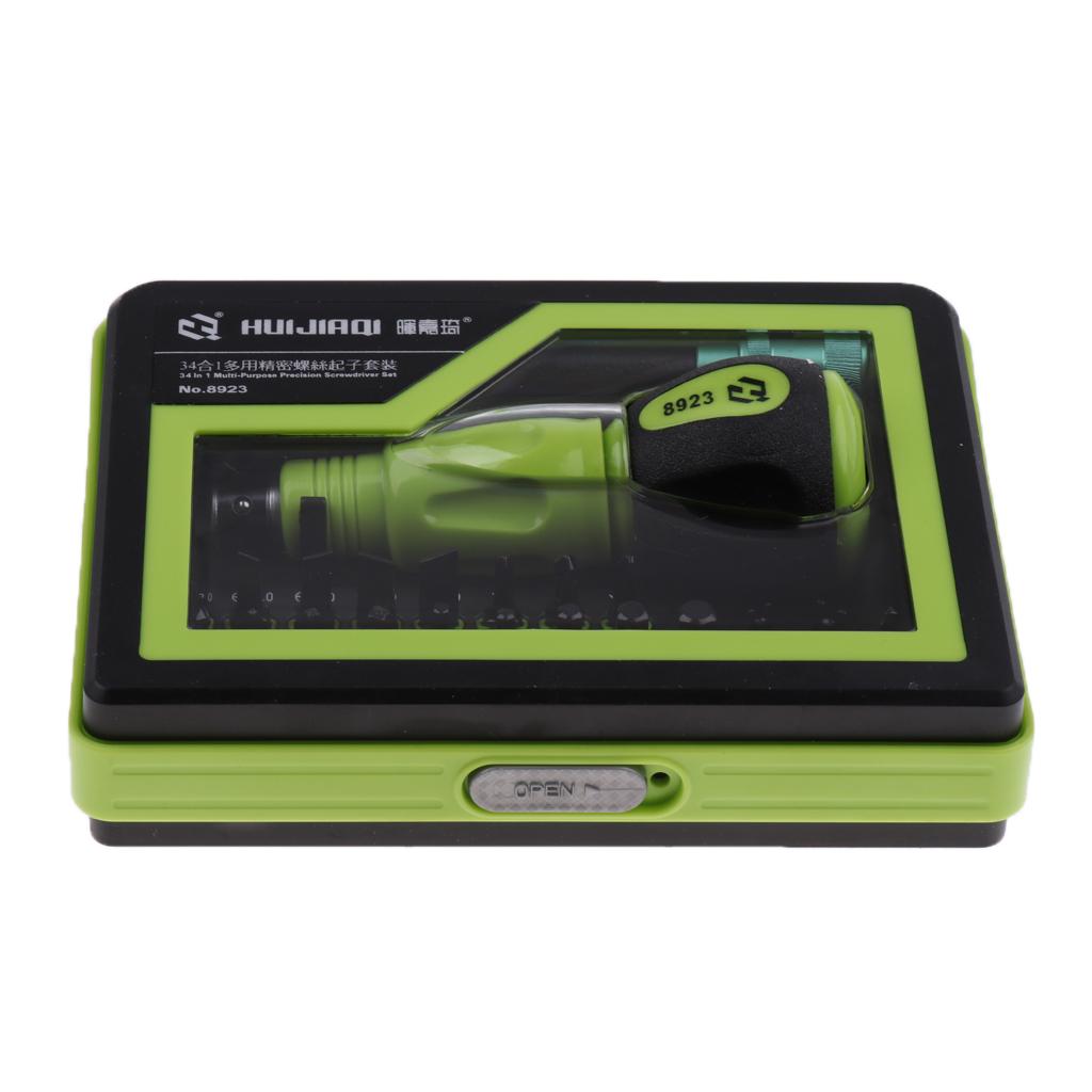34in1 Precision Screwdriver Kit Professional Repair Tool Kits for PC/Mobile