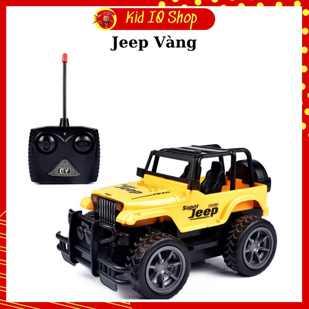 Đồ chơi trẻ em thông minh xe địa hình điều khiển từ xa Jeep cho bé 3 4 5 6 tuổi