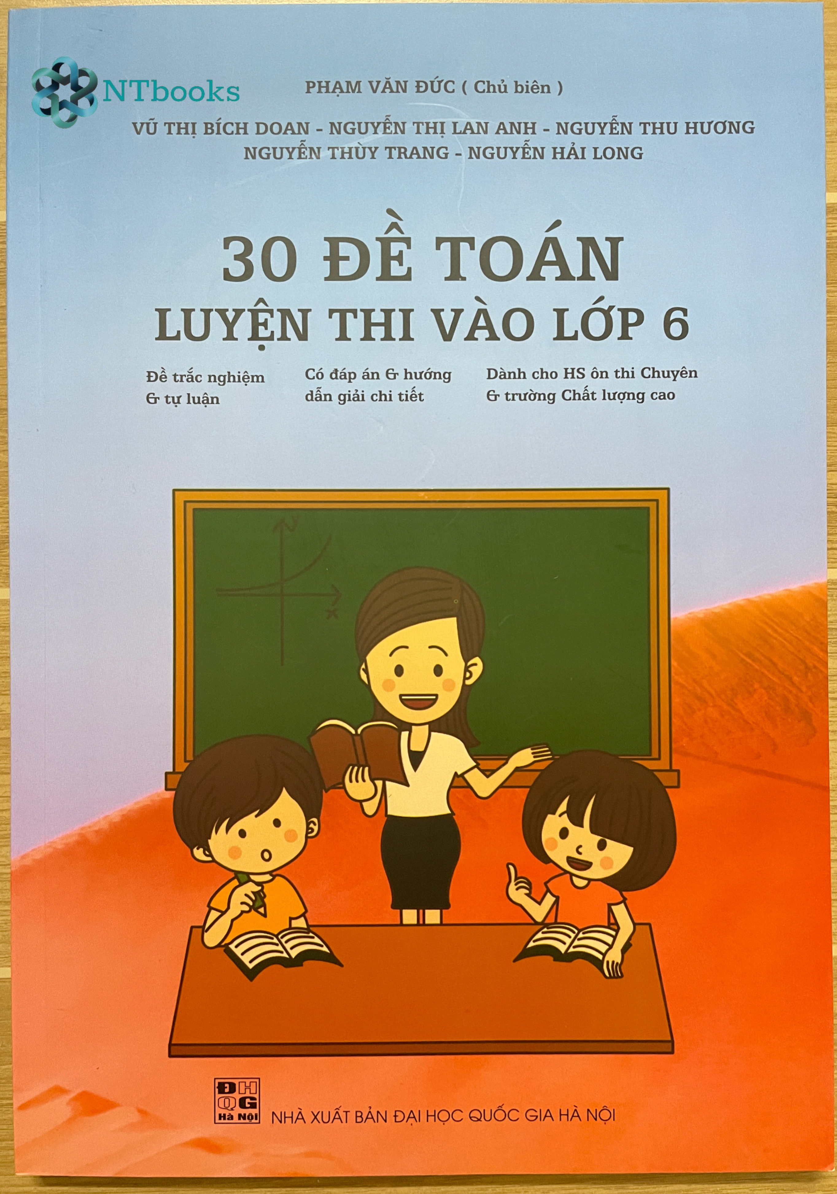 Sách 30 Đề Toán luyện thi vào lớp 6