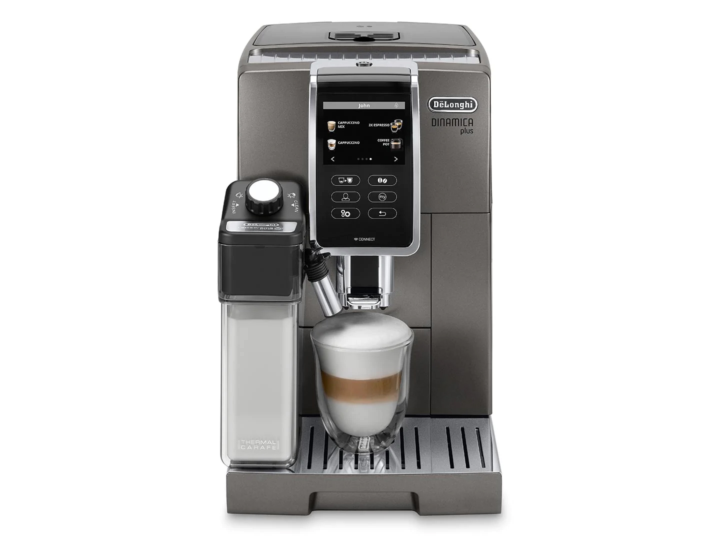 Máy pha cà phê Delonghi ECAM370.95.T - Hàng Chính Hãng