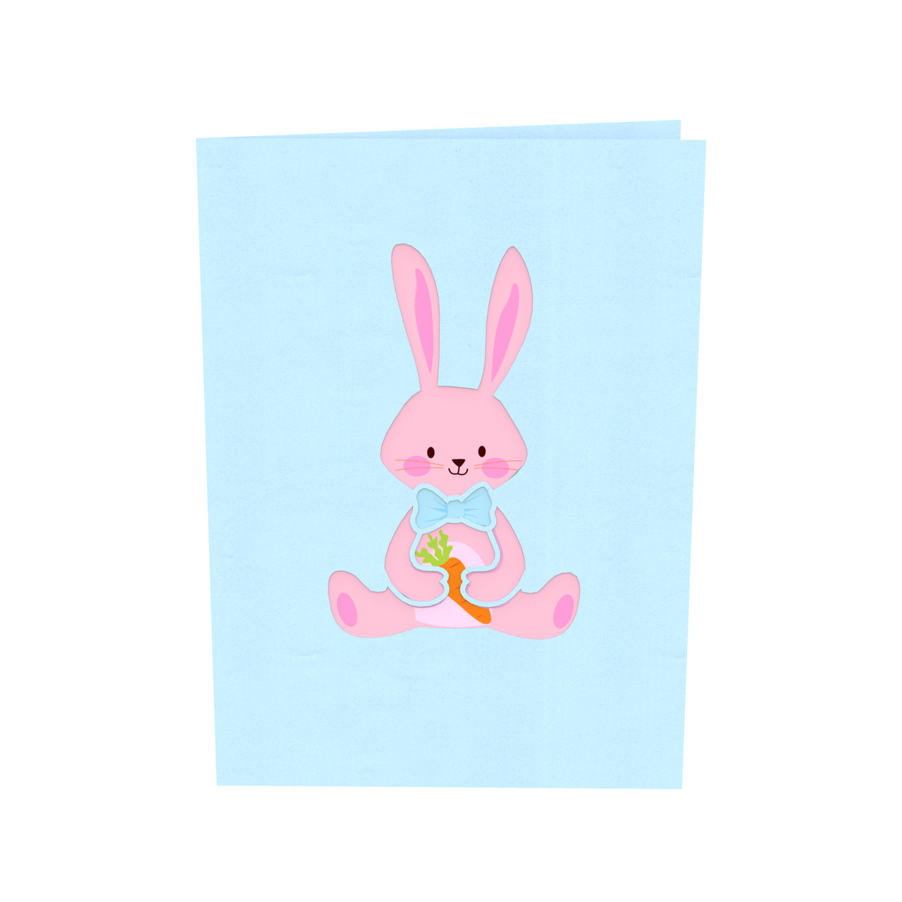 Thiệp 3D pop up Thỏ Bunny