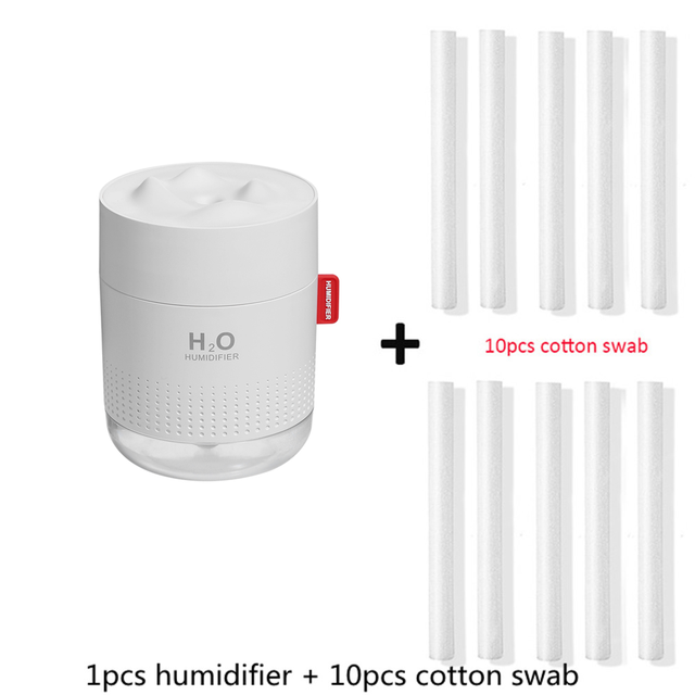 Hương Thơm Khuếch Tán Tinh Dầu Phun Sương Tạo Độ Ẩm 500Ml USB Di Động Không Khí Siêu Âm Khuếch Tán Hương Thơm Máy Tạo Ẩm, Phun Sương Dành Cho Văn Phòng Nhà Xe Ô Tô