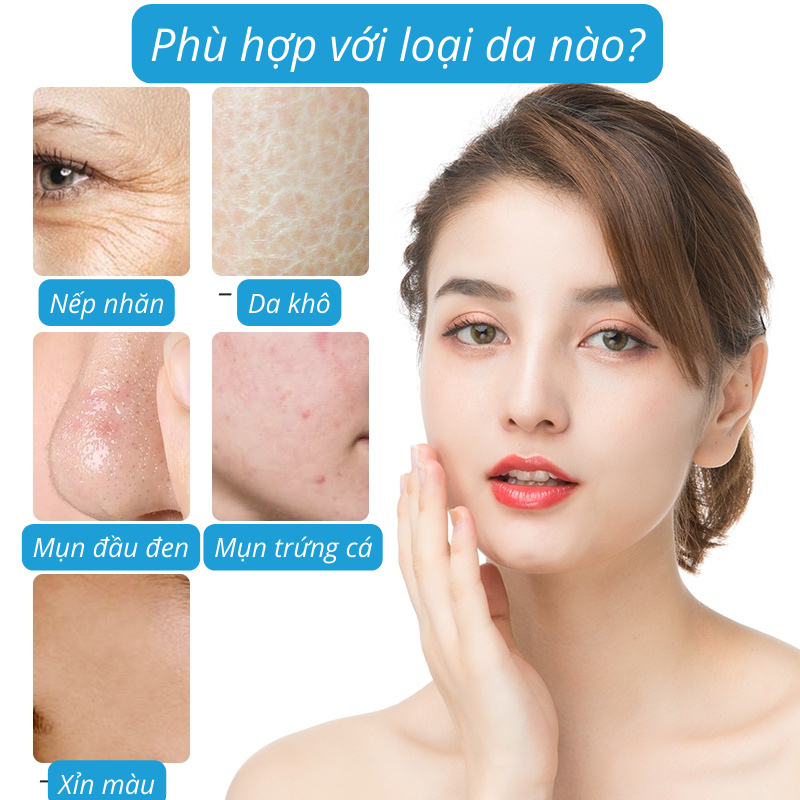 Máy Xông Mặt Phun Sương Nano Giữ Ẩm Làm Sạch Da Mặt 100mL KONKA KZ-X6 - Hàng Chính Hãng