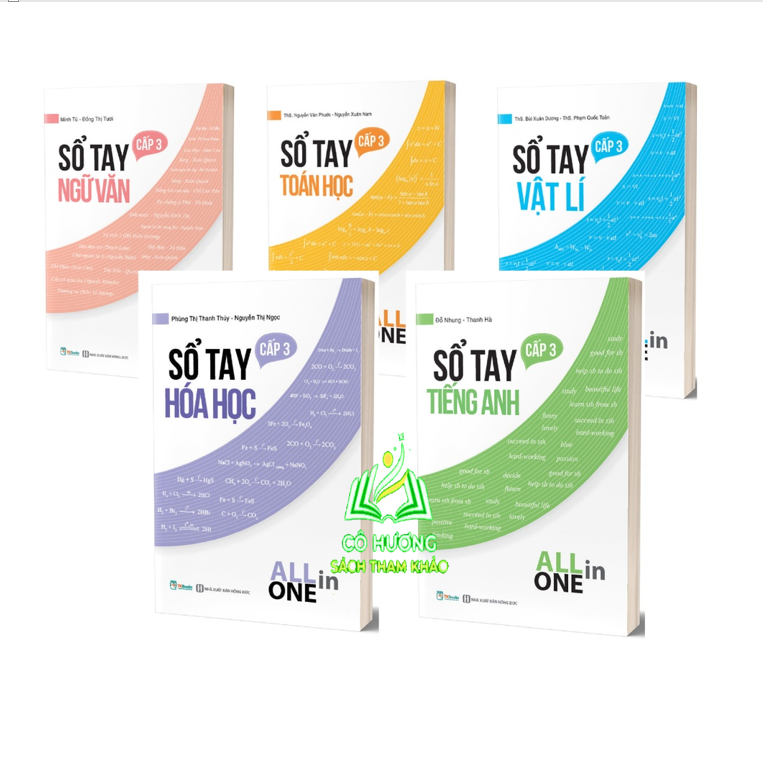 Sách - Sổ tay ngữ văn cấp 3 - All in one - MC